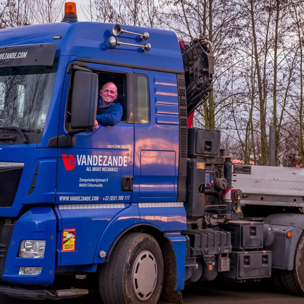 Vacature vrachtwagen chauffeur vameco vandezande diksmuide
